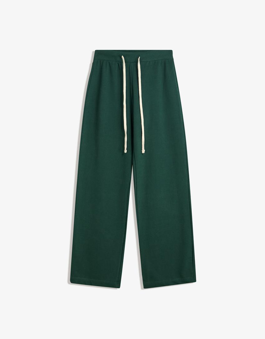 Plush pants-Green-3