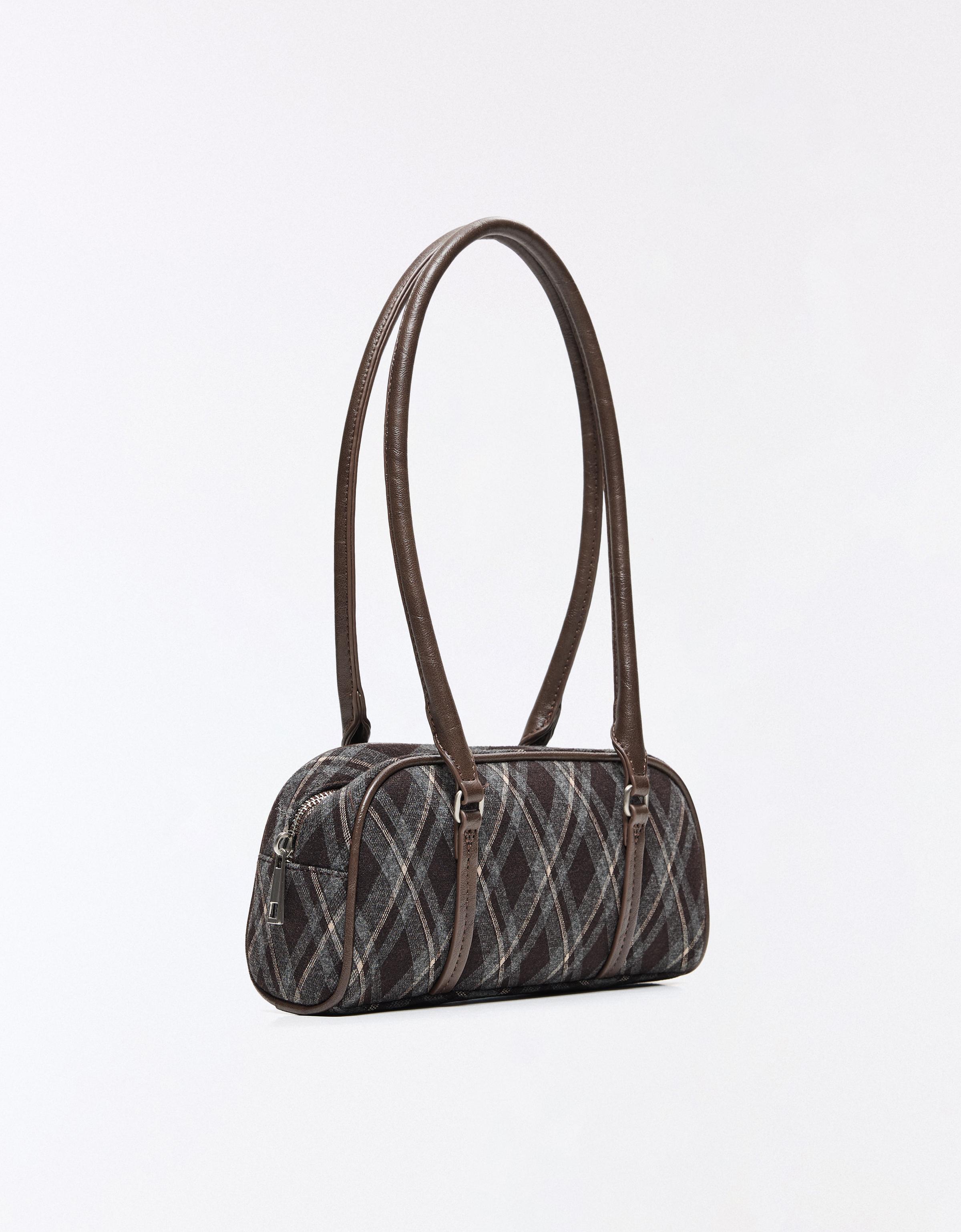 Mini bowling bag — Brown