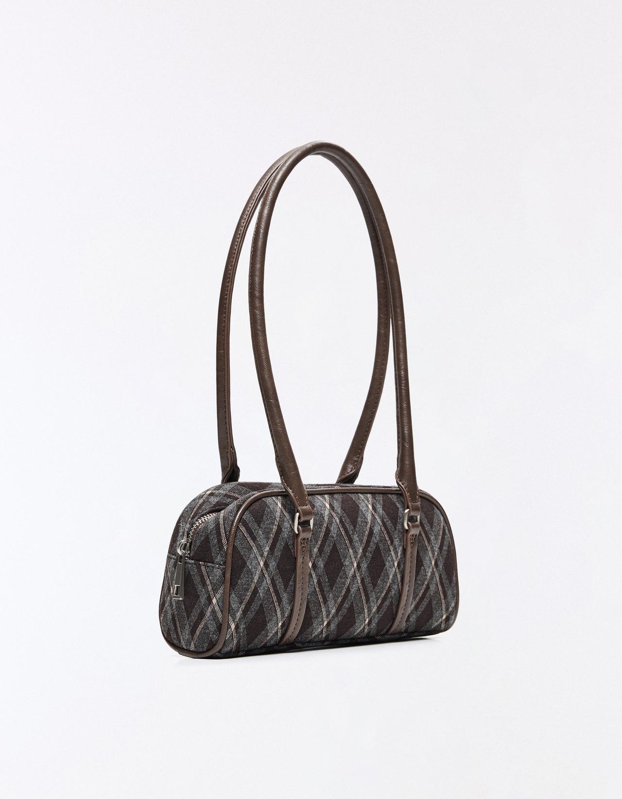 Mini bowling bag — Brown