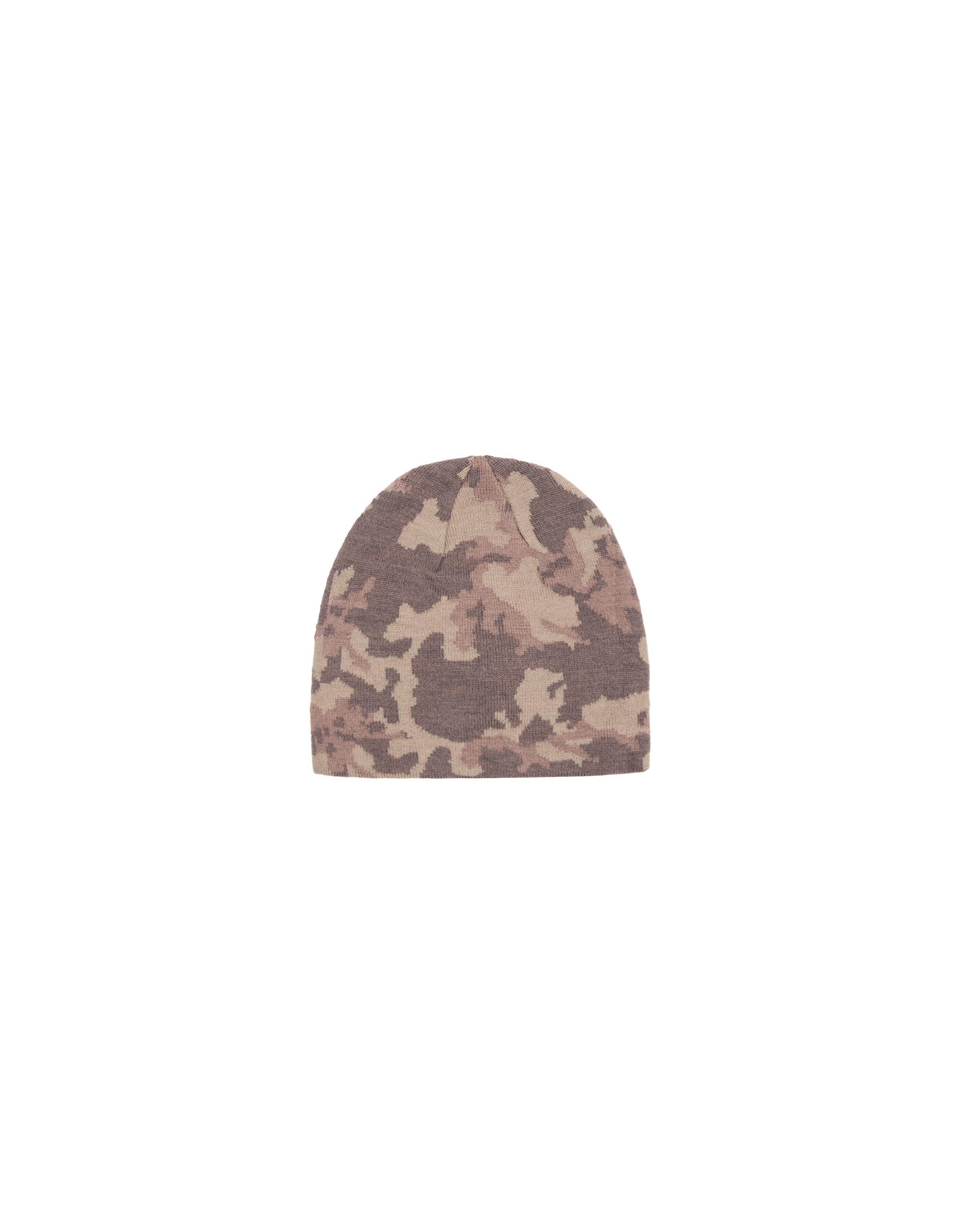 Printed beanie — Khaki