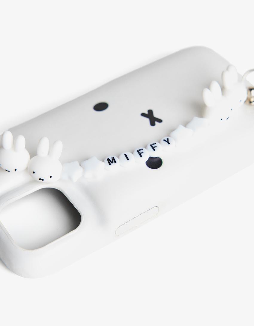 Etui na telefon Miffy-Czarny