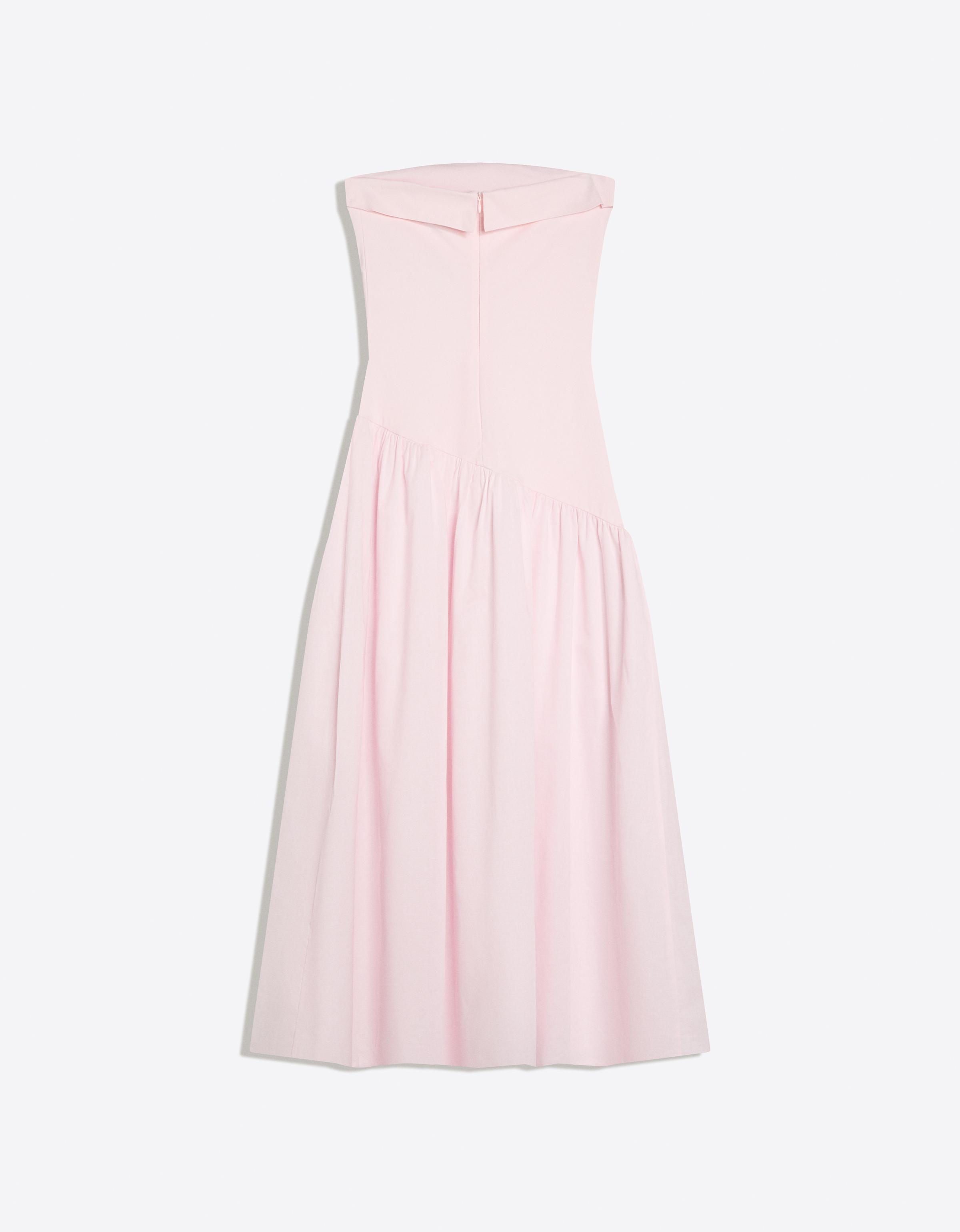 Bandeau midi dress — Pink