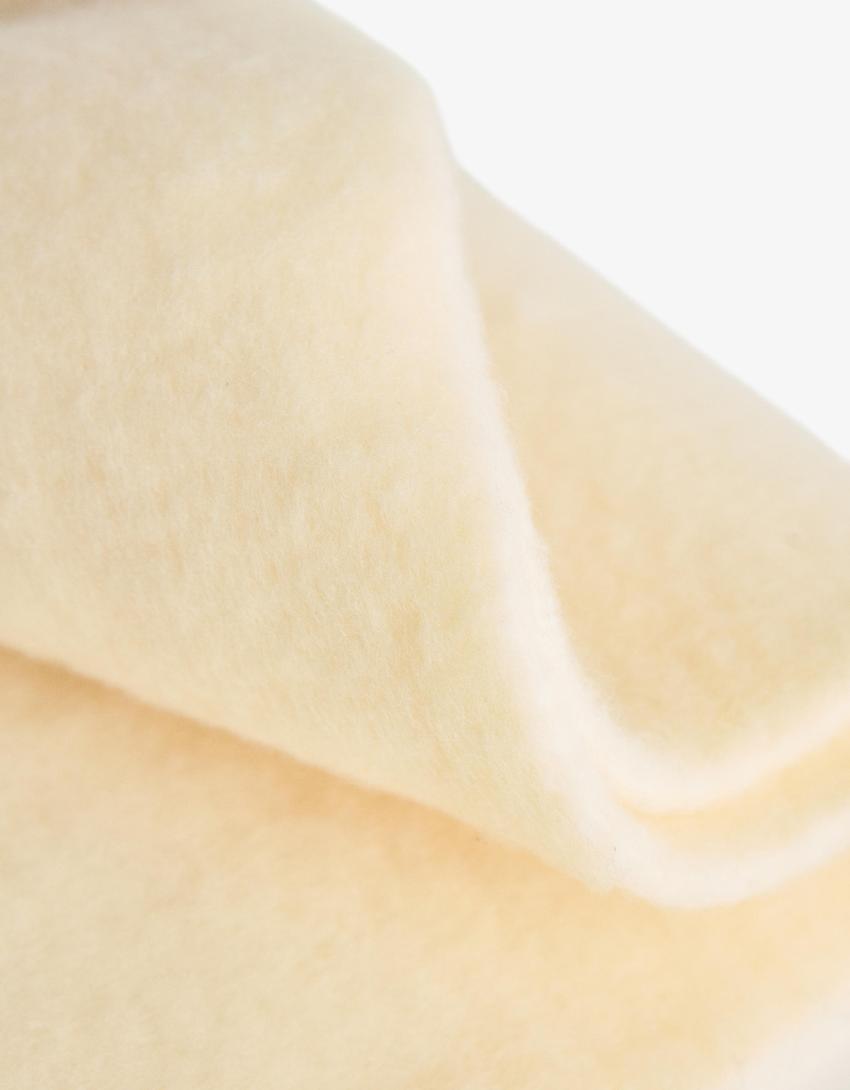 Solid-coloured scarf-Yellow