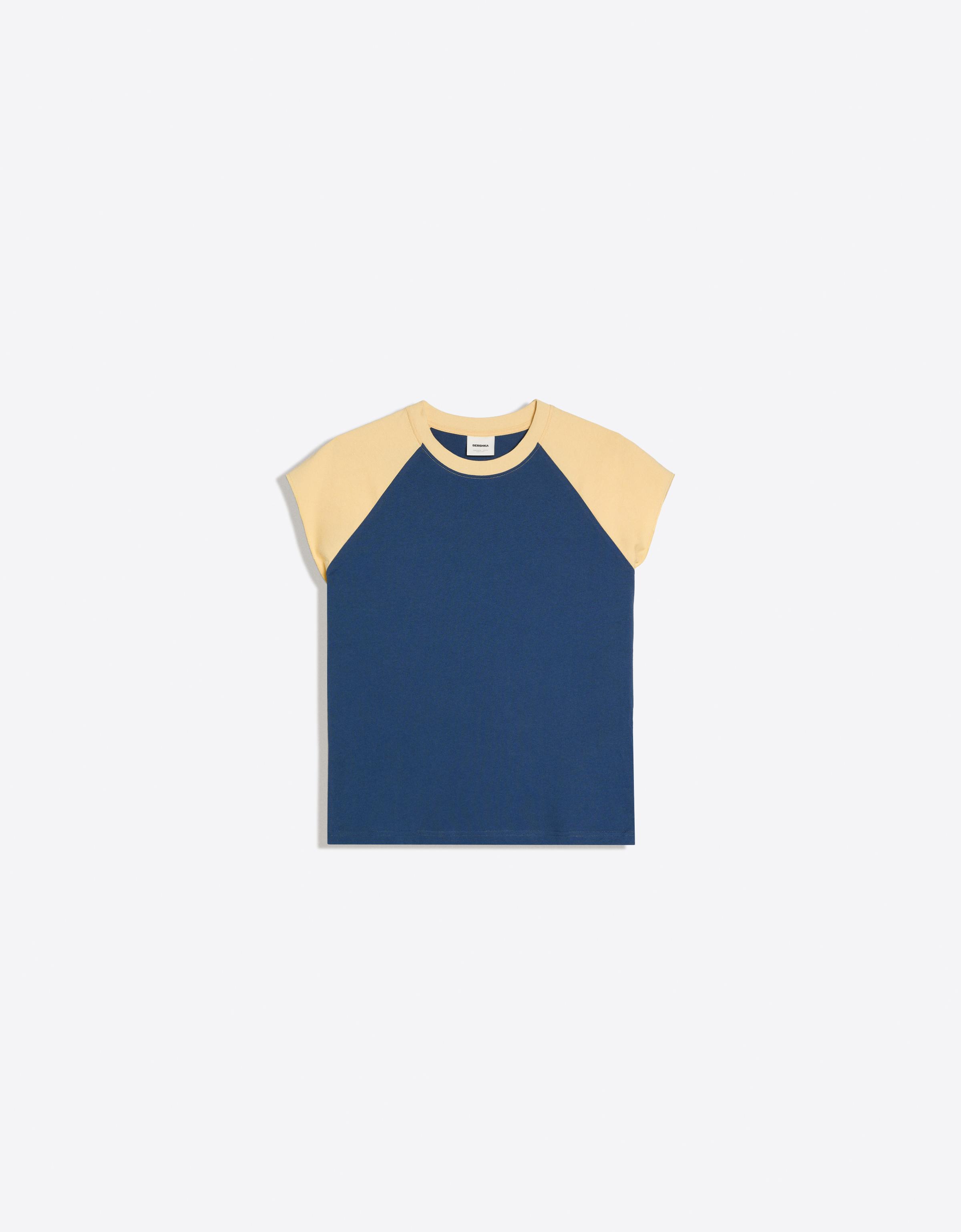 Short sleeve raglan T-shirt — Navy
