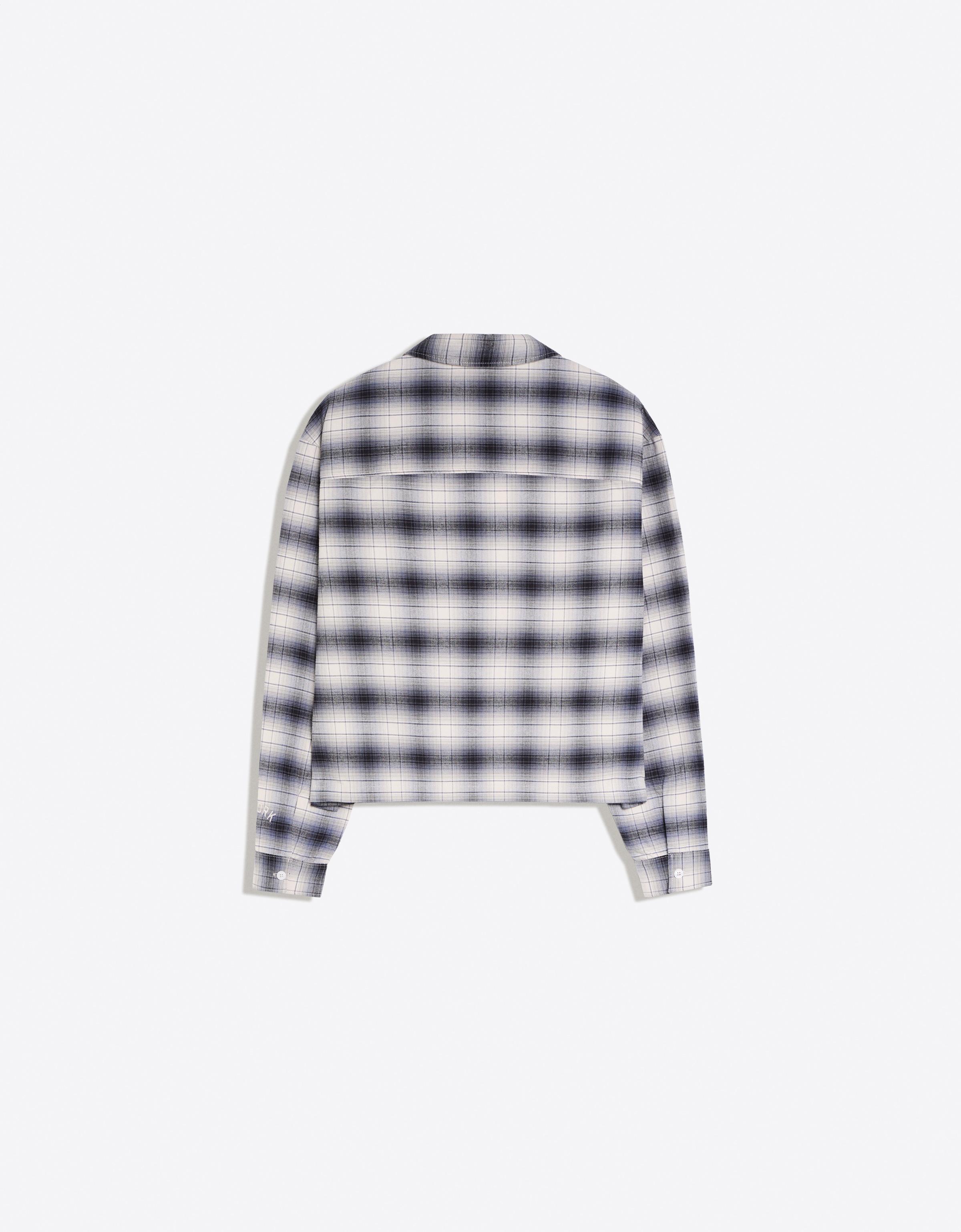 ZOO YORK check overshirt — Blue
