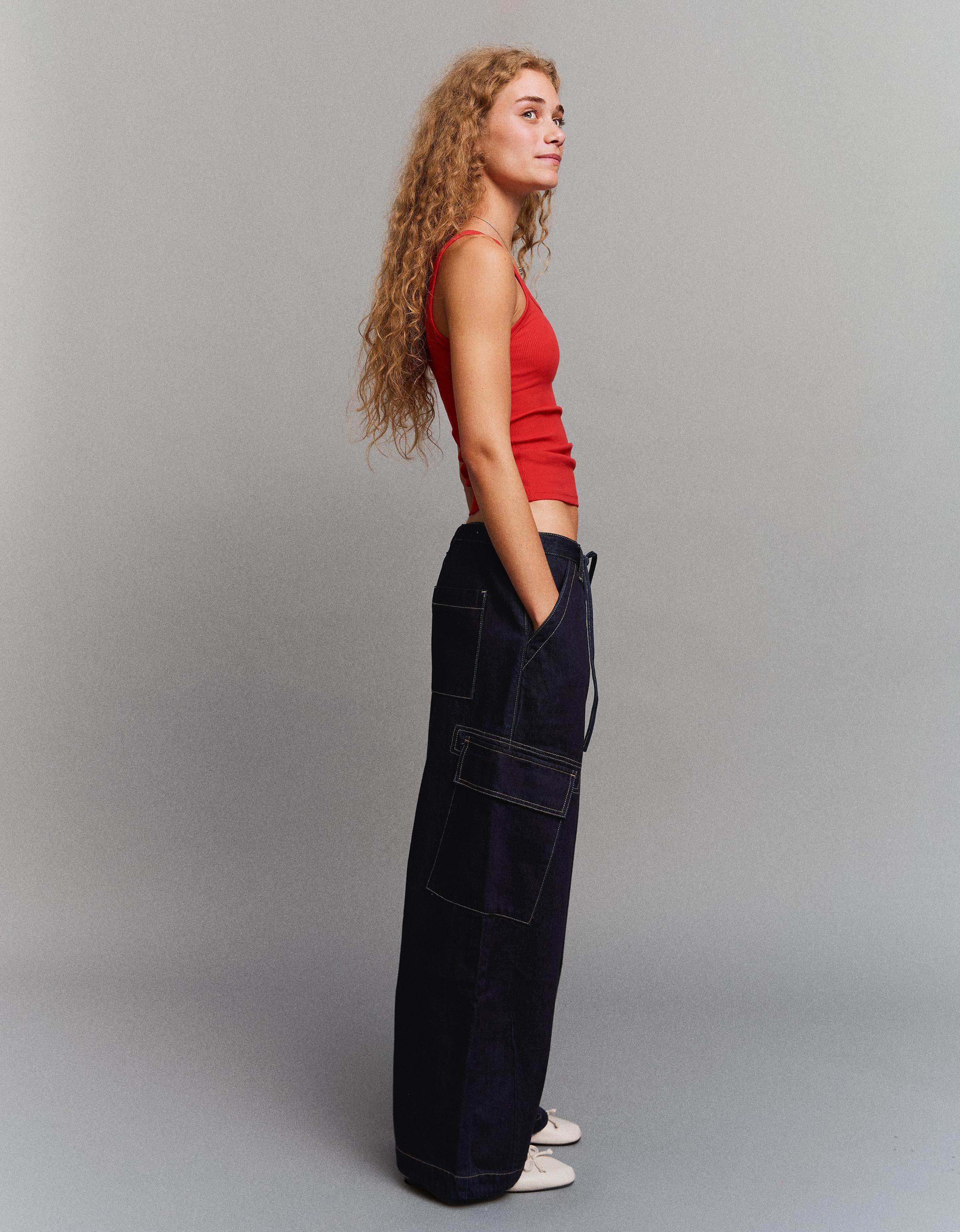 Kargo paraşüt jean - Görsel 25