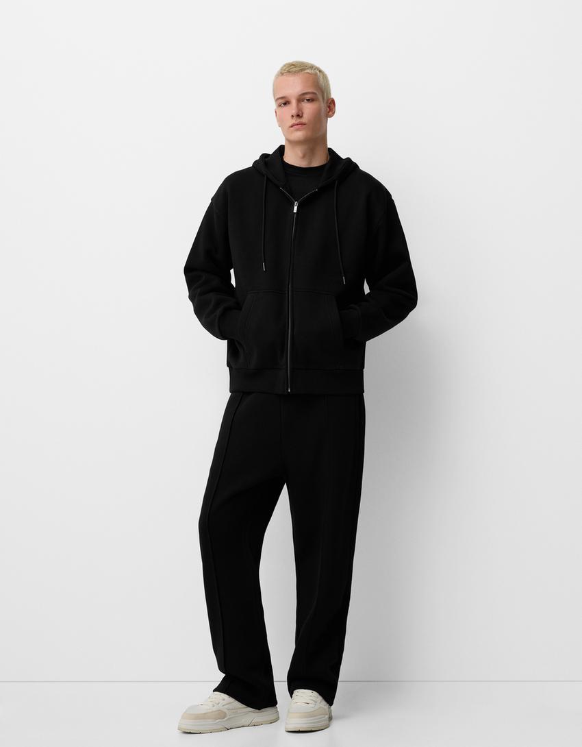 Pack van sweater en wide leg broek-Veelkleurig