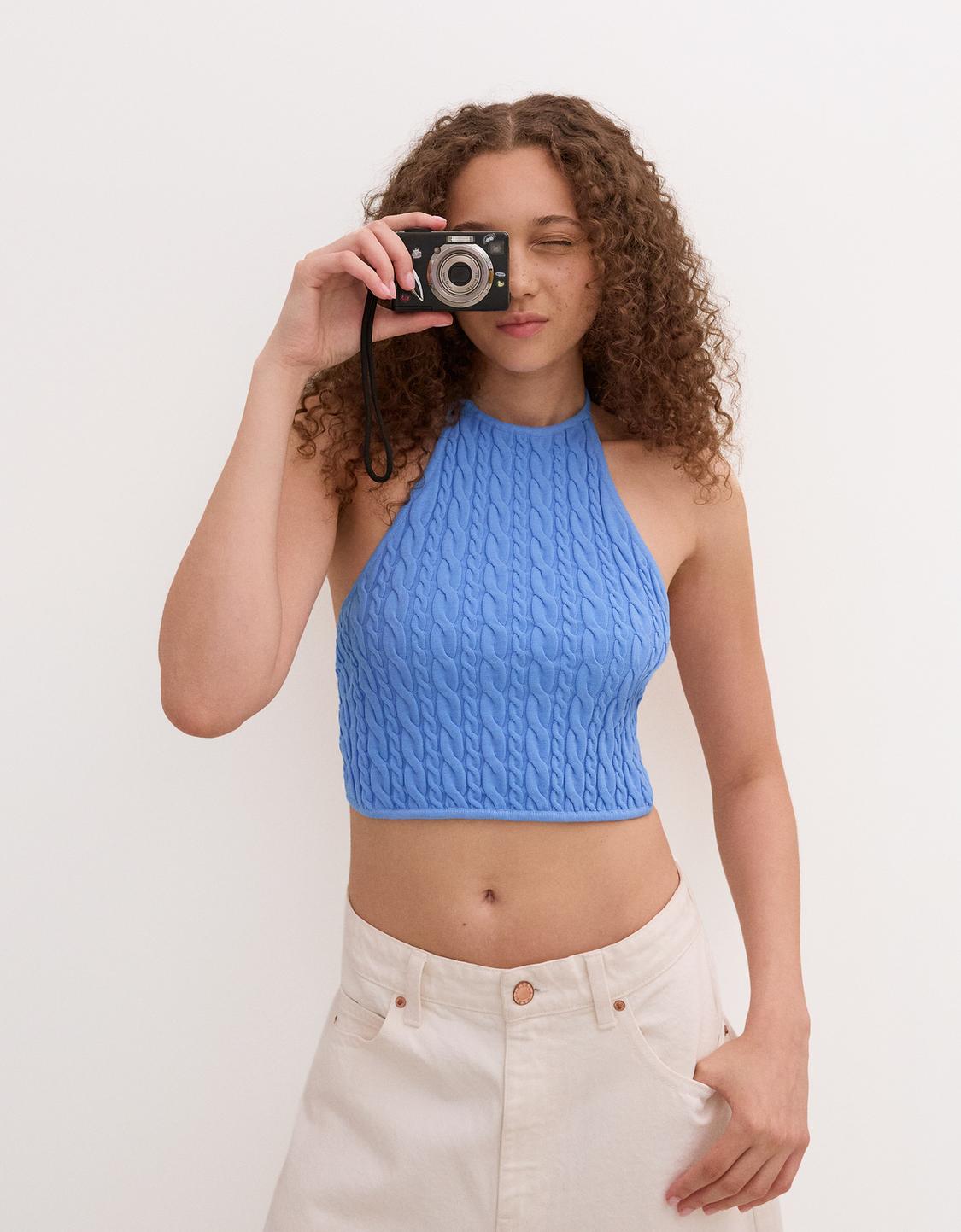 Braided top