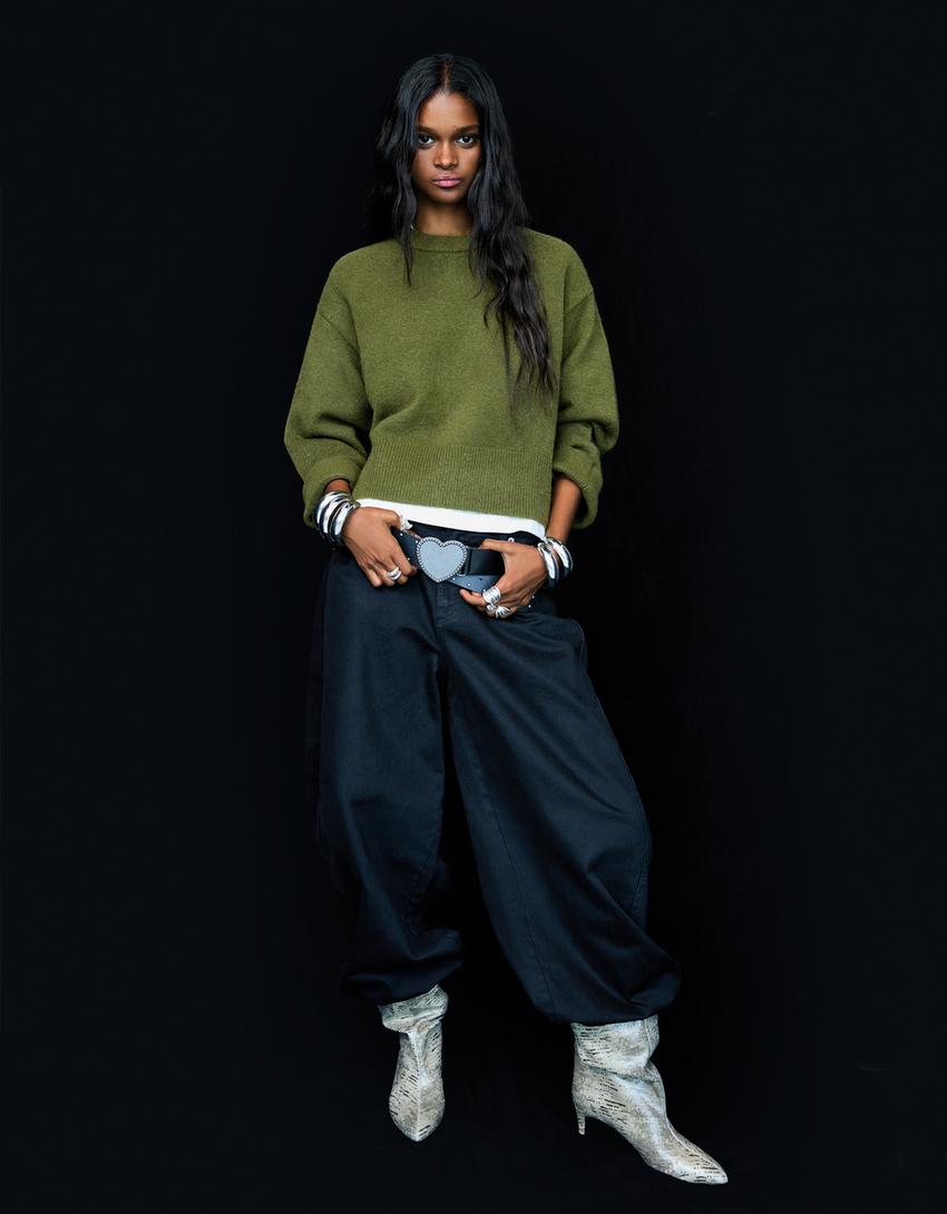 Jersey oversize bajo rib-Verde-2