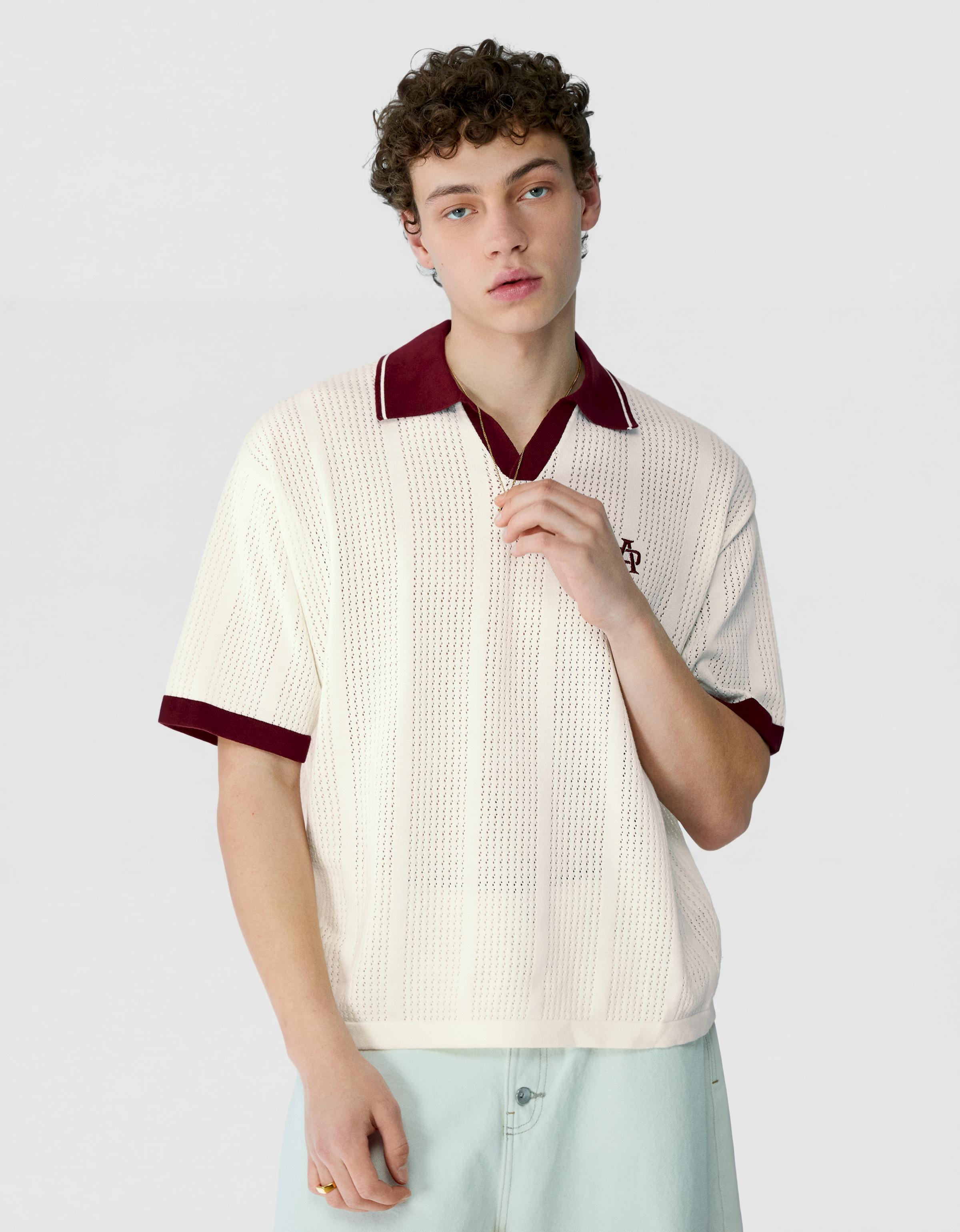 Kısa kollu baskılı polo - Görsel 19