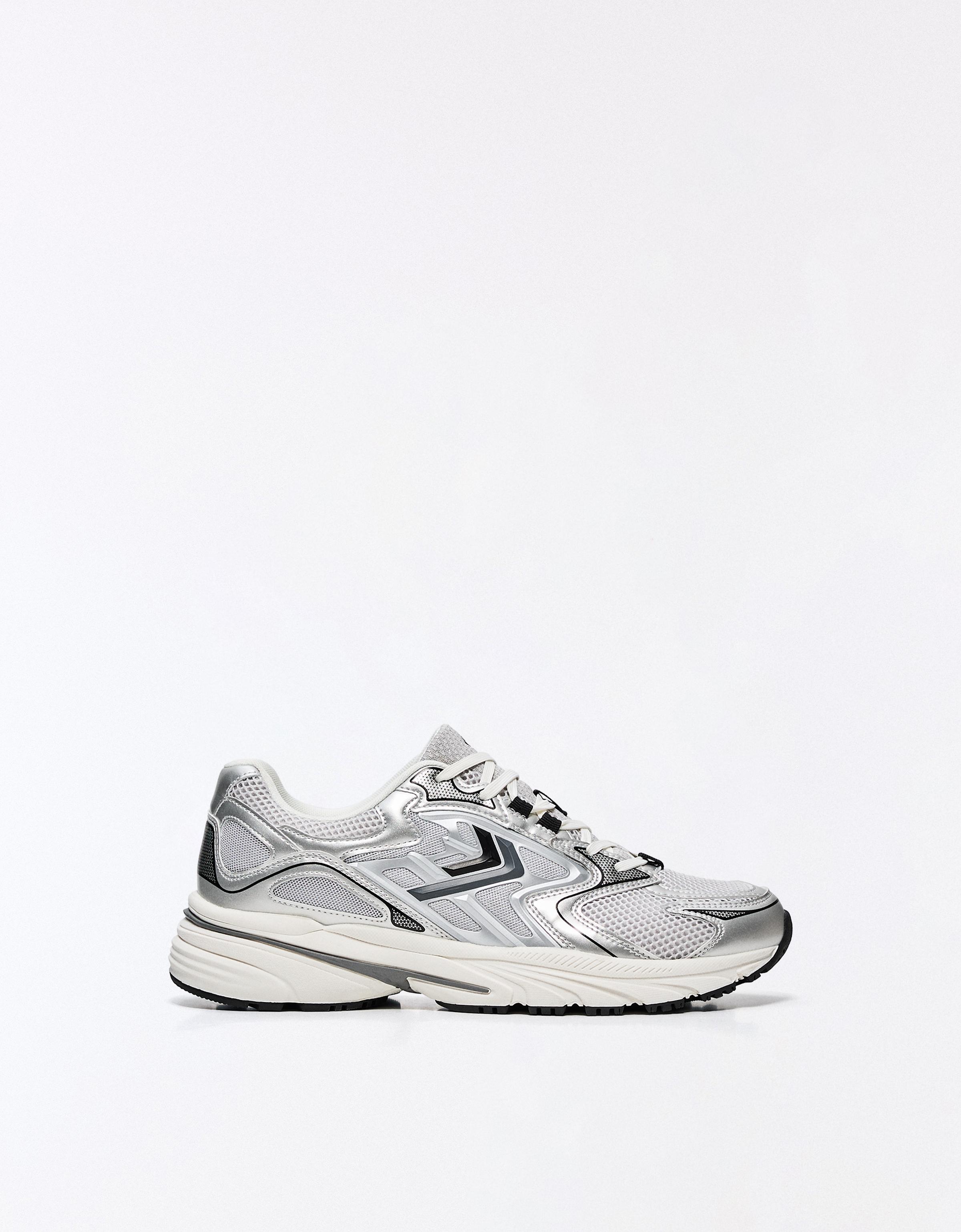 Bershka Deportivo Multipiezas Hombre Gris