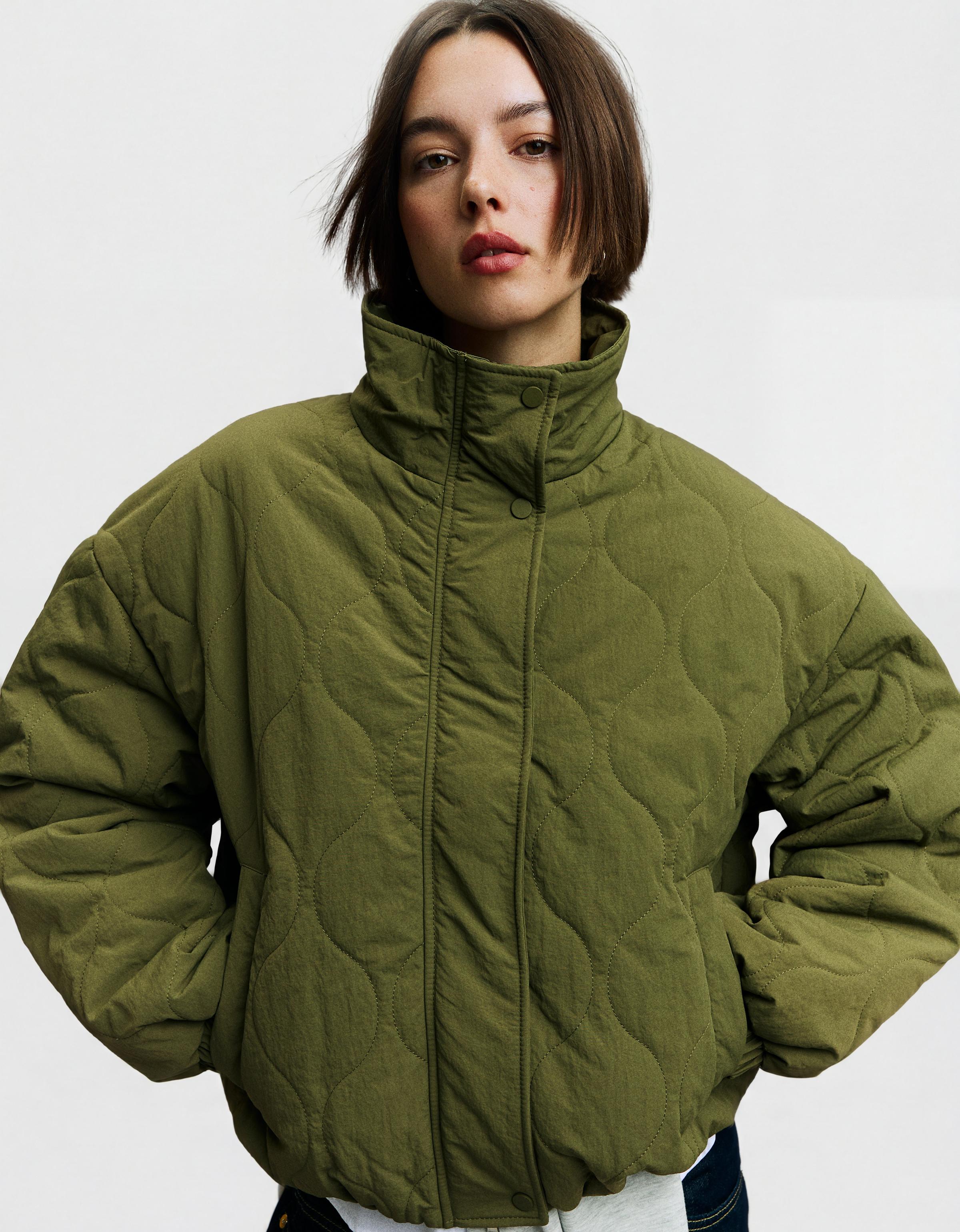 Padded jacket — Khaki