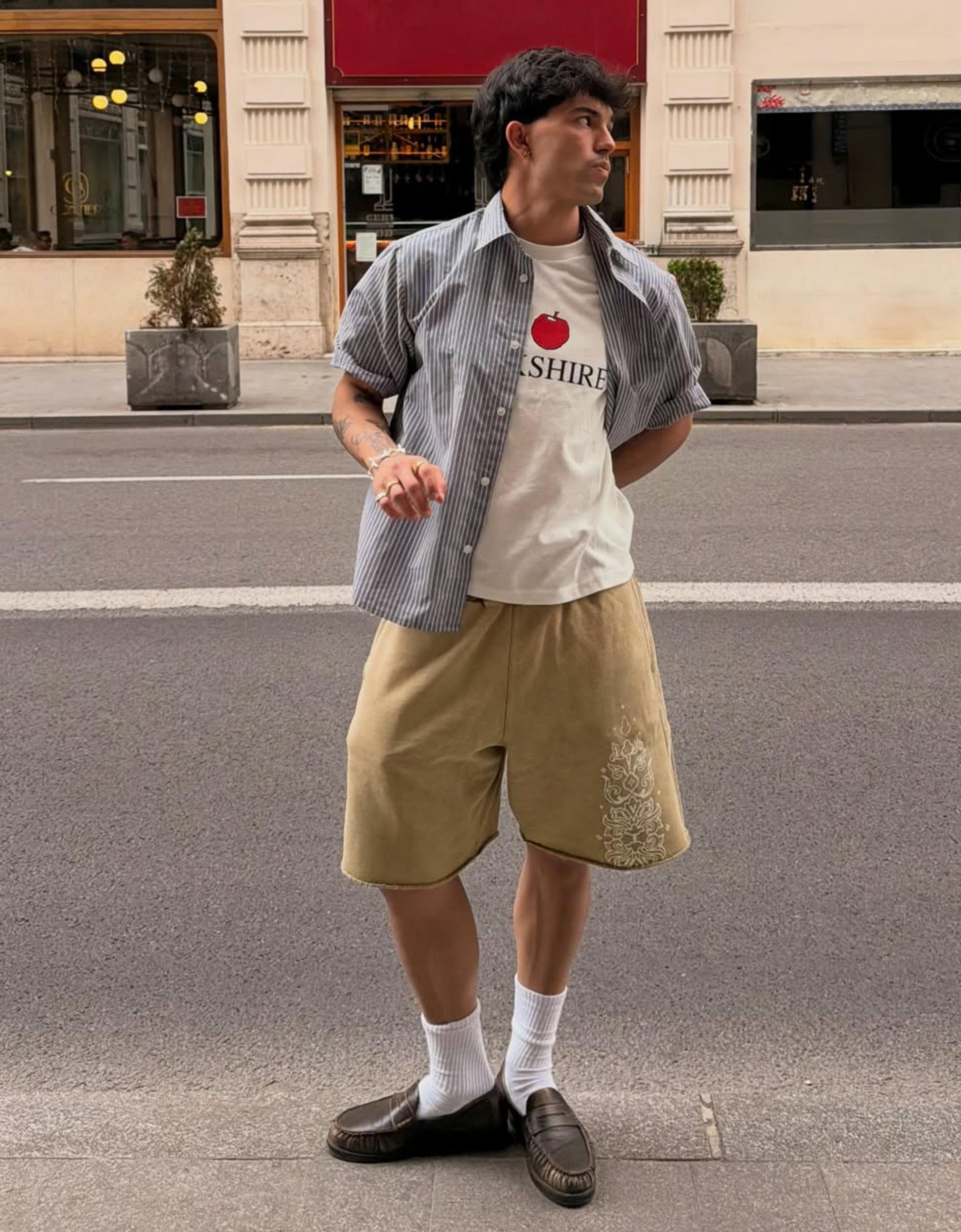Faded Bermuda Shorts ARIES X BERSHKA
