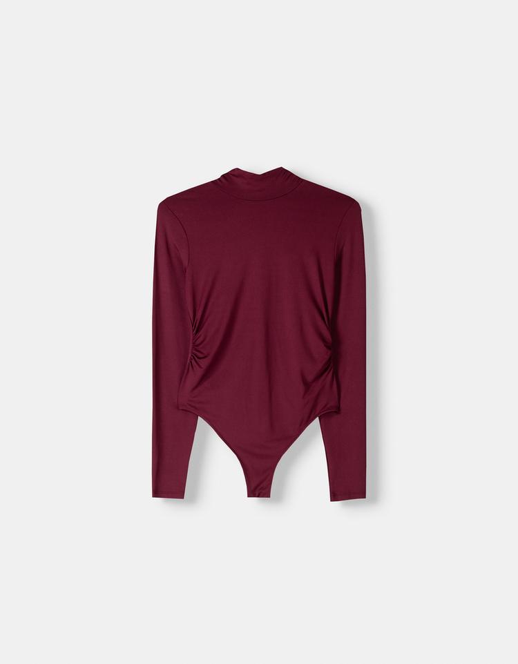 High neck long-sleeved body