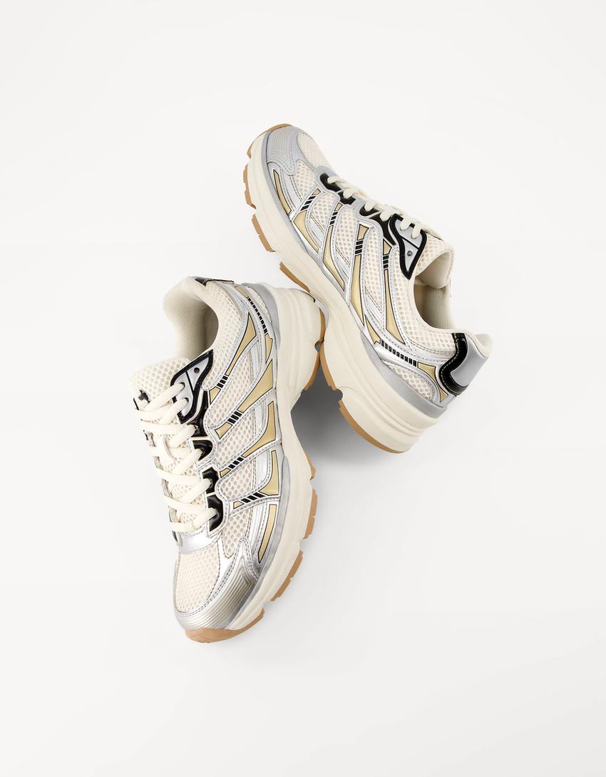 Sneakers multielementi-Multicolore-3