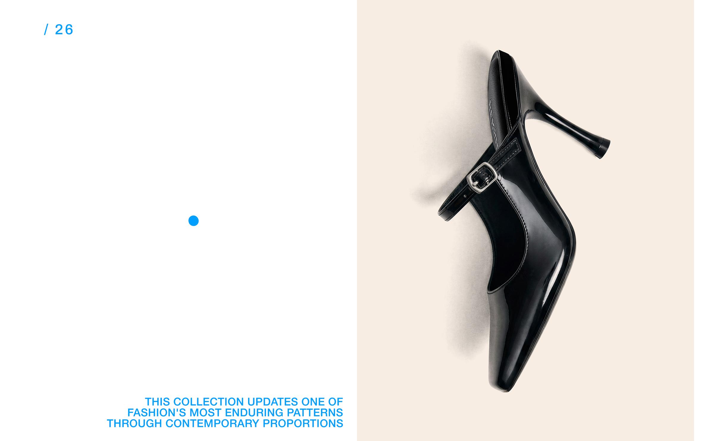 Buckled heeled mule shoes — BLACK