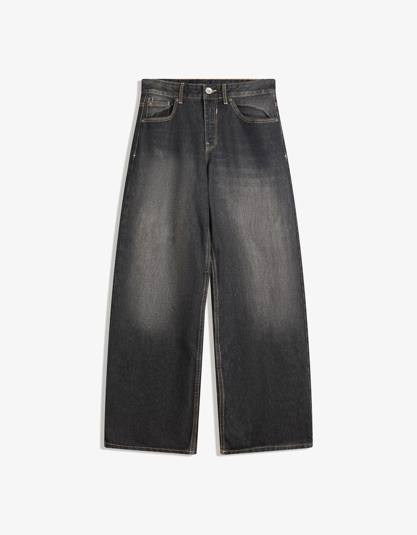 Jeans boyfriend-Noir-3