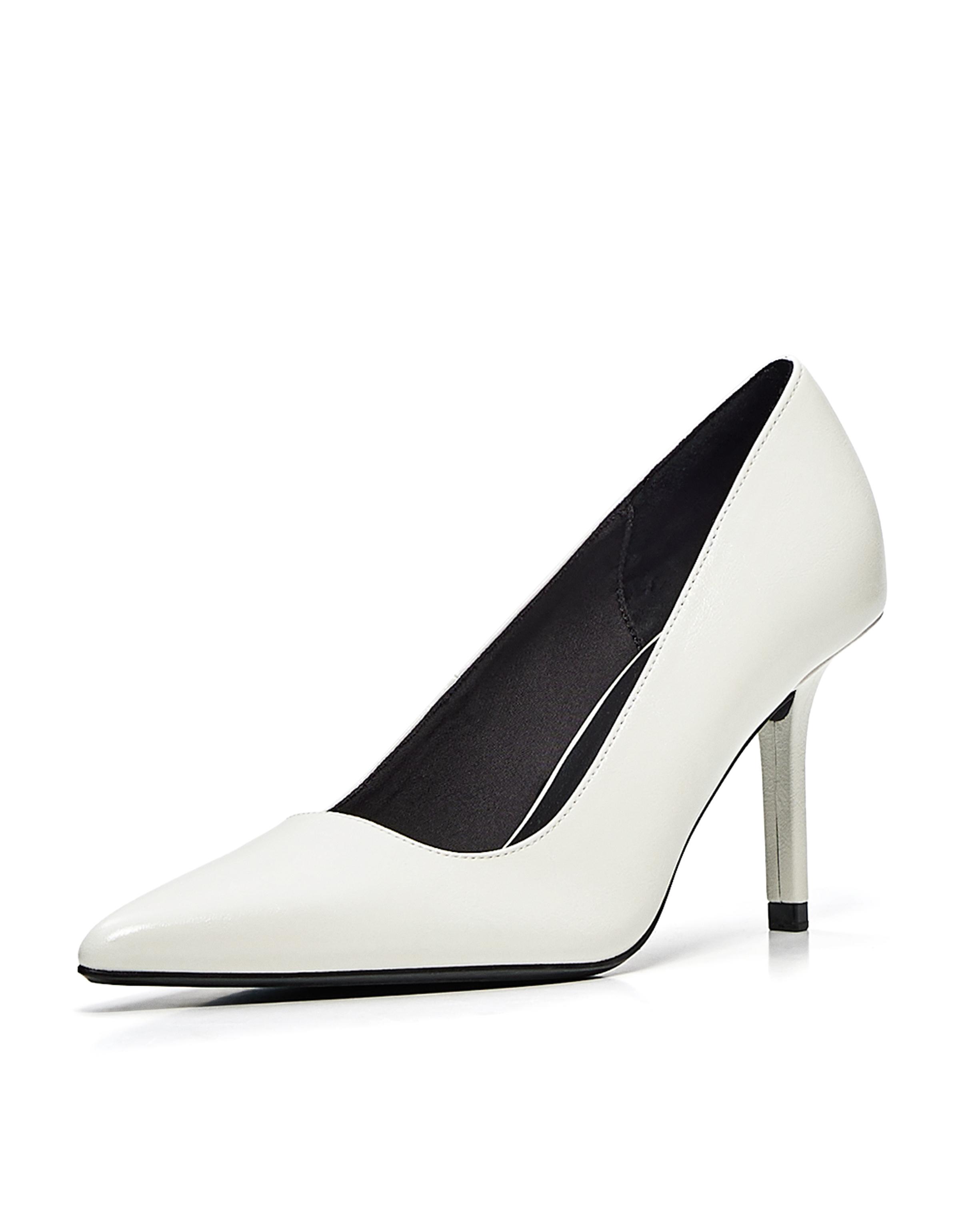 High-heel shoes — WHITE