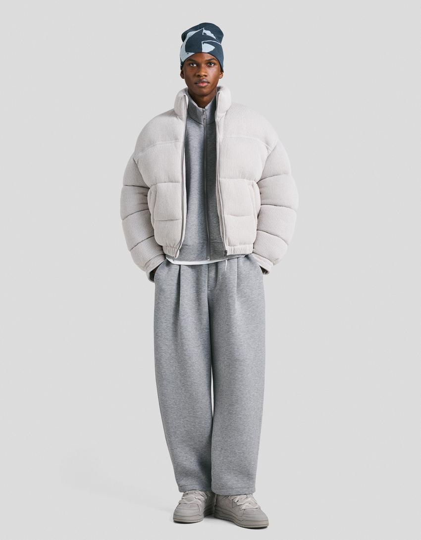 Veste puffy tricot-Pierre