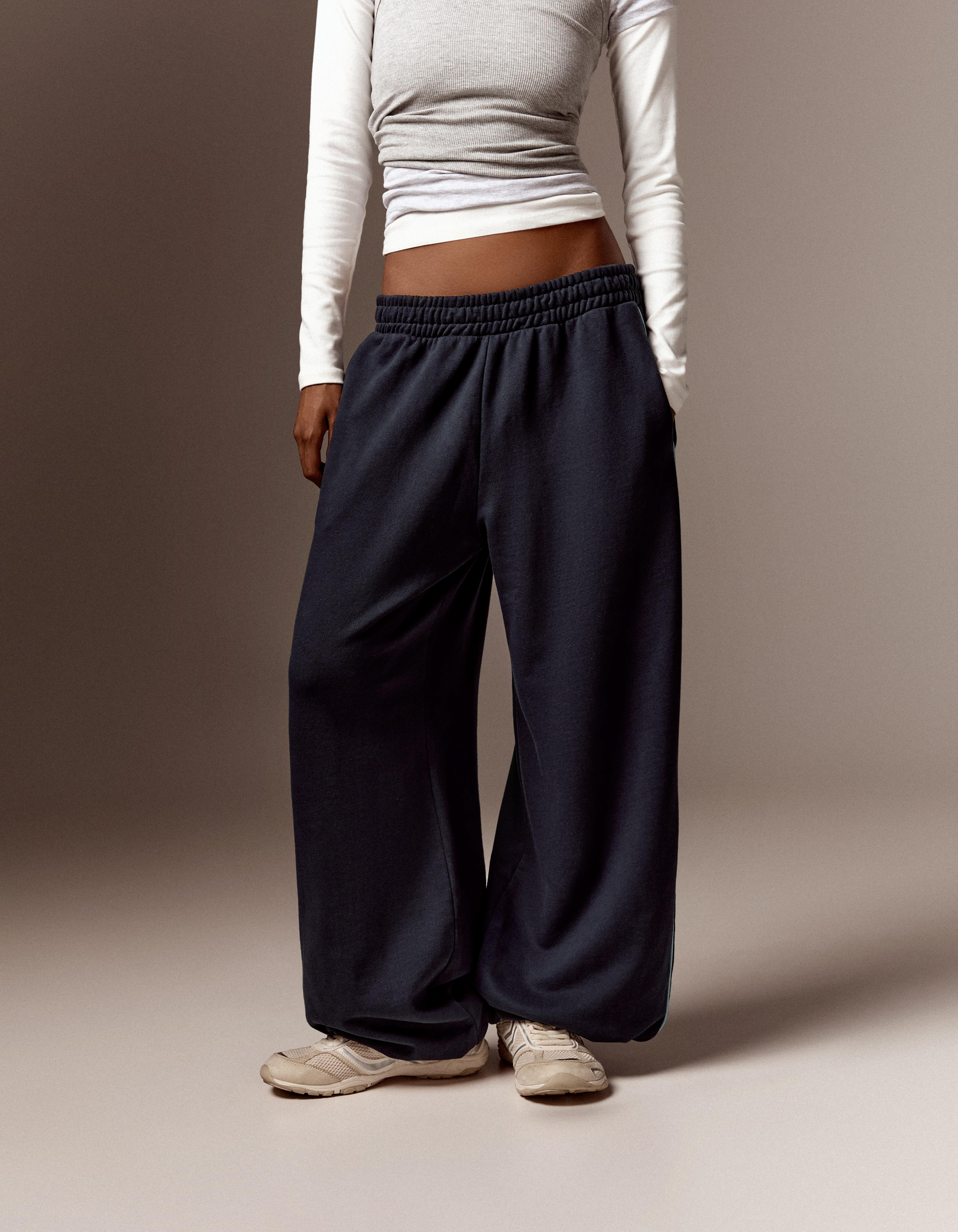Dancer plush joggers — Navy
