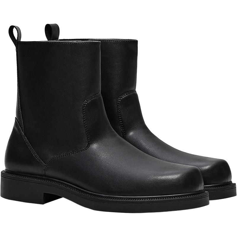 Casual ankle boots — BLACK