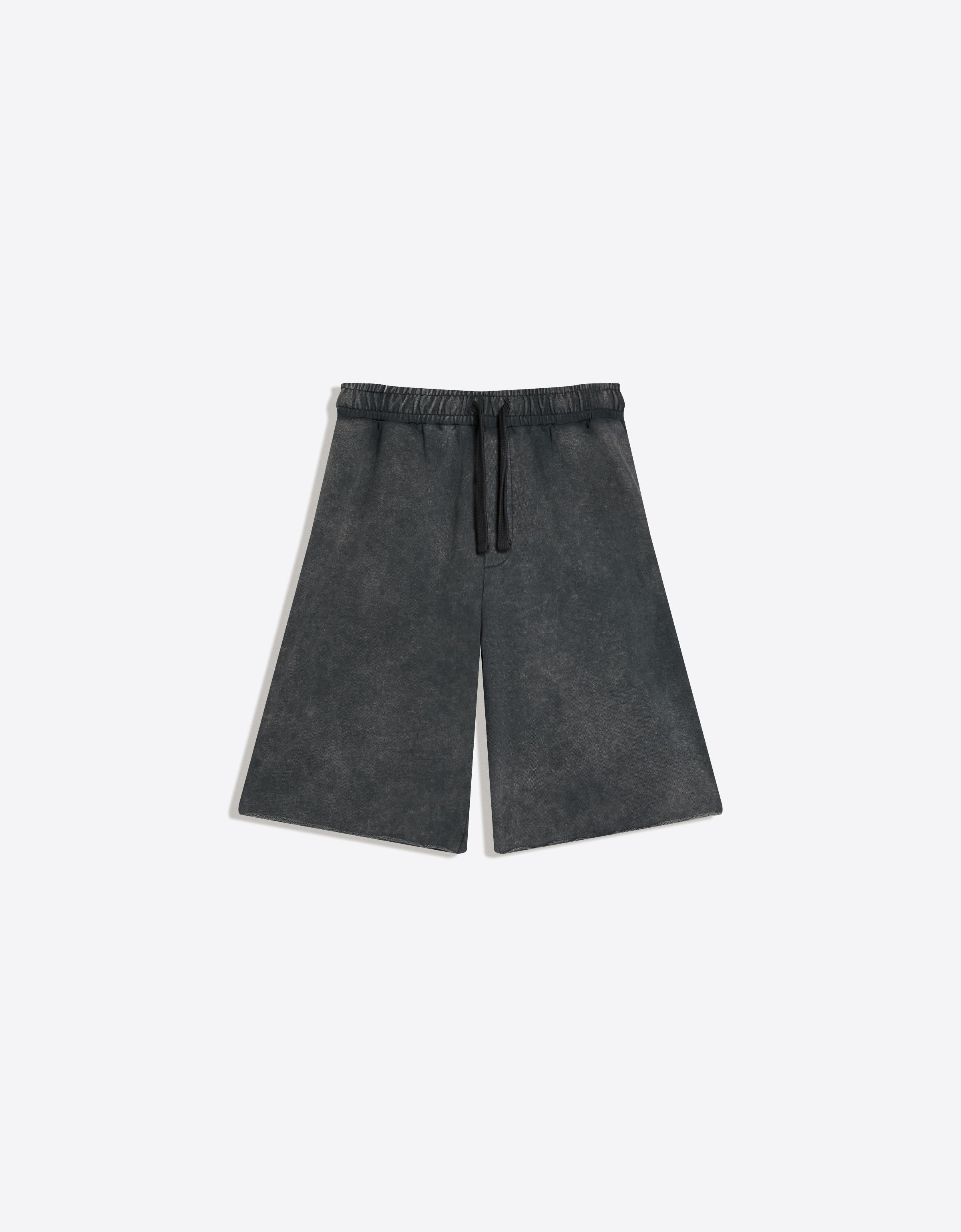 Jogger Bermuda shorts — Grey