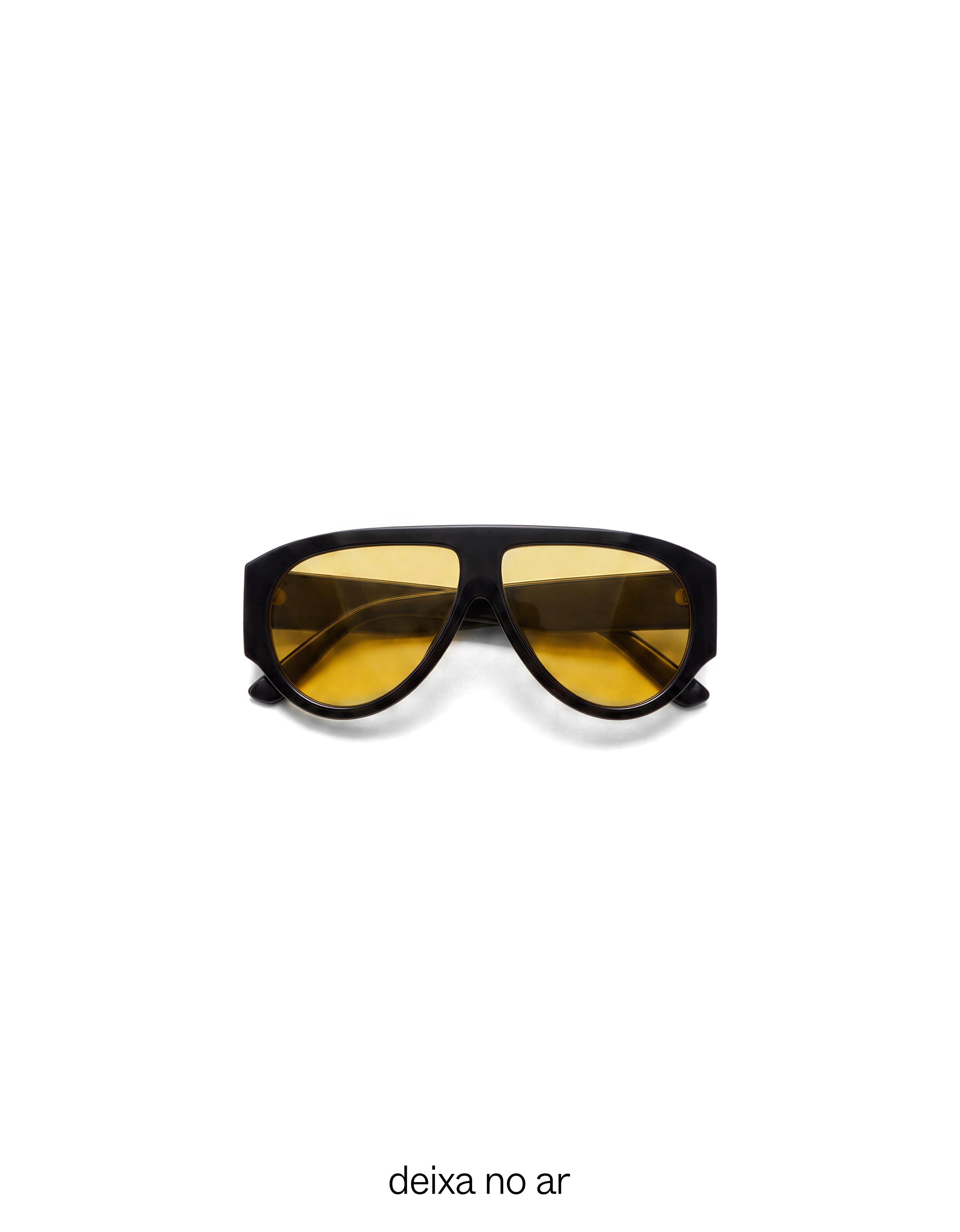 Acetate sunglasses — Black