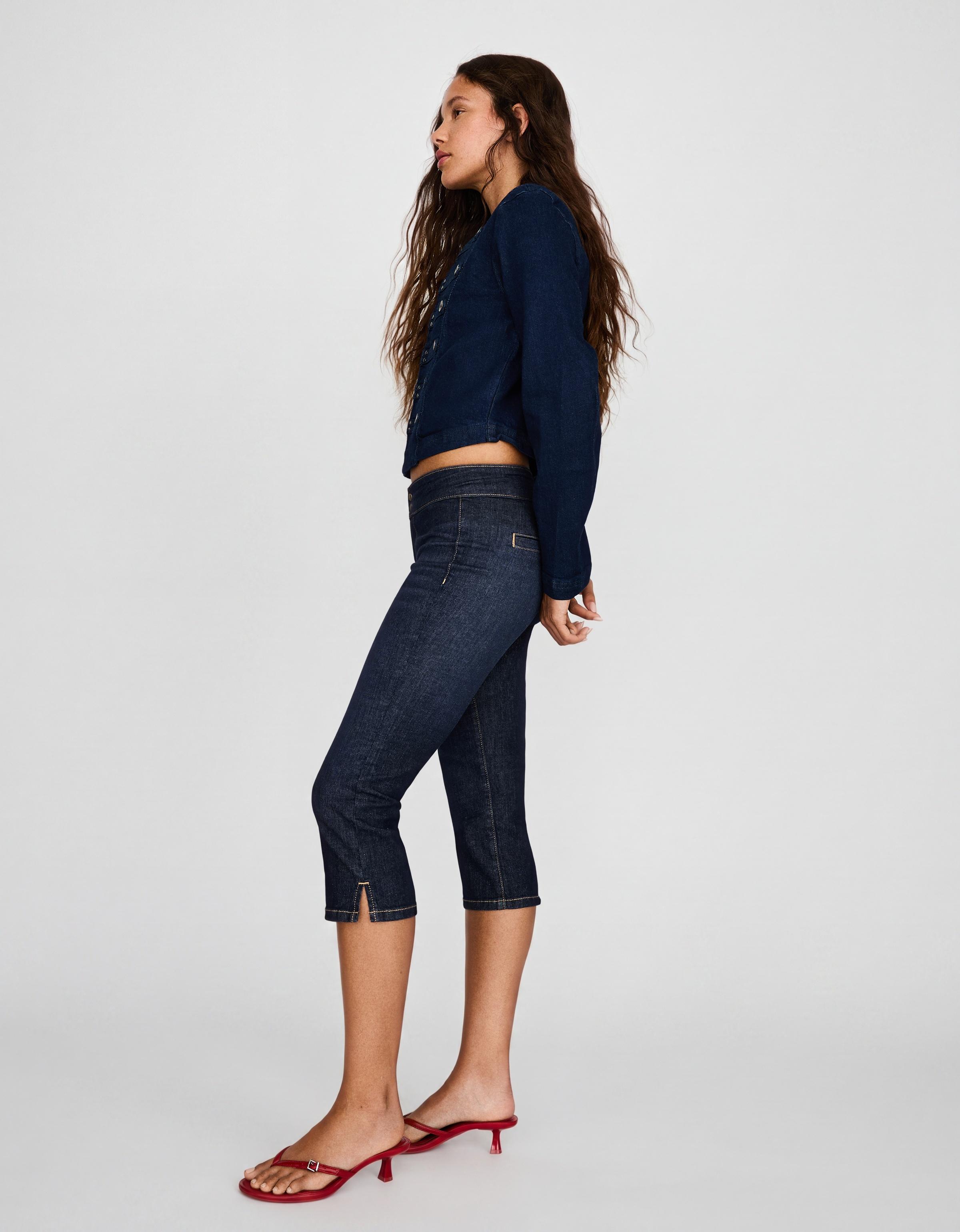 Denim capris — Blue