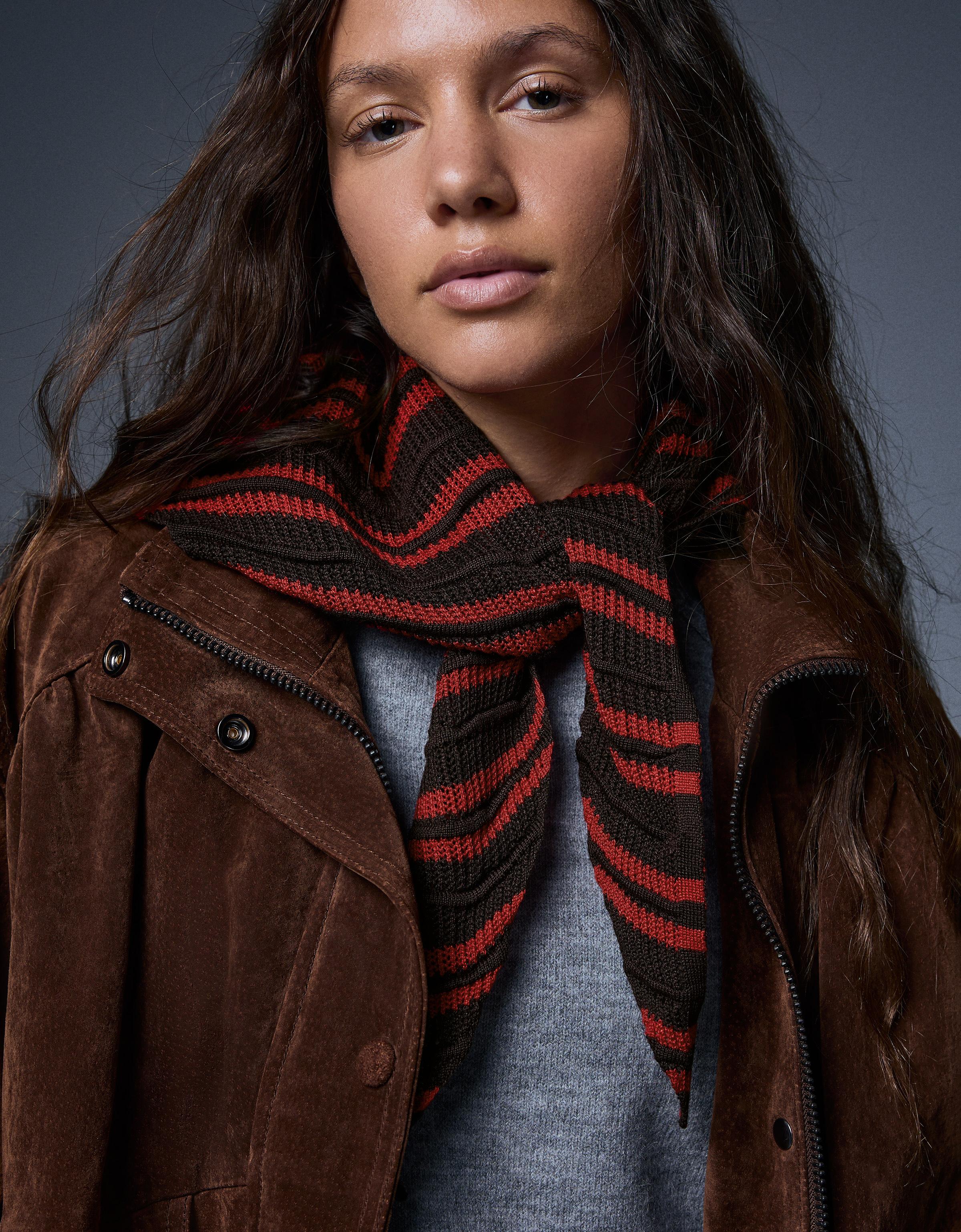 Bershka Çizgili üçgen bandana görsel 6