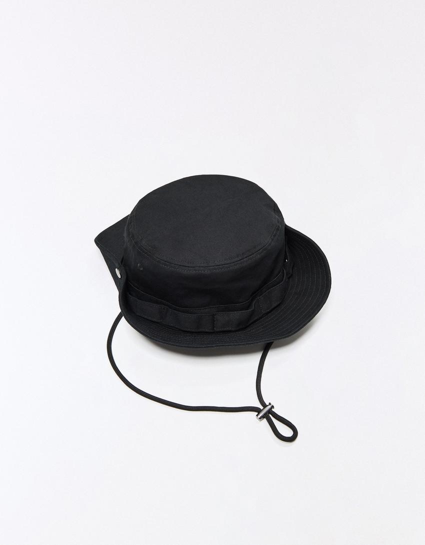 Bucket hat-Black