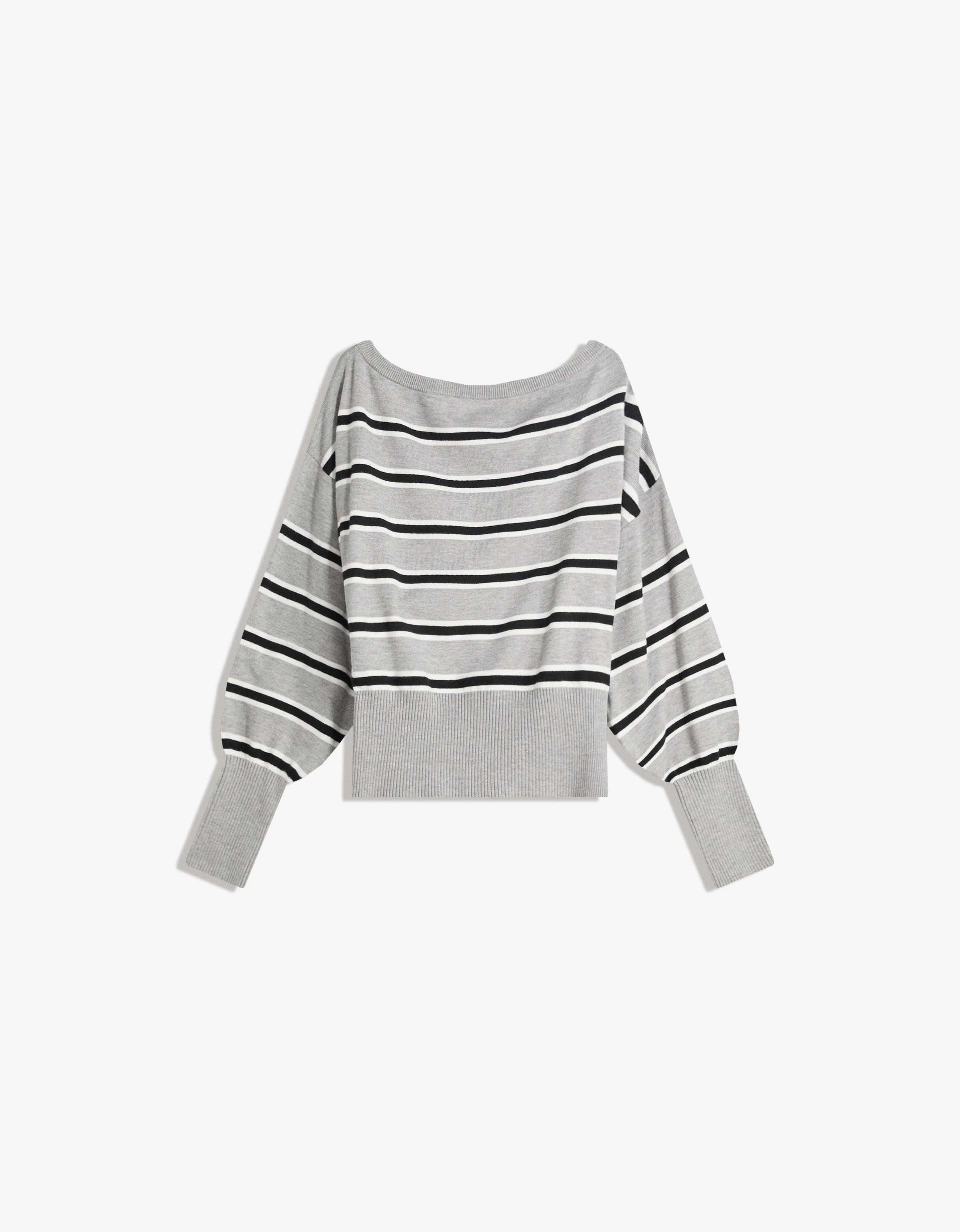 Asymmetric sweater with ribbed hem - Sweaters and cardigans