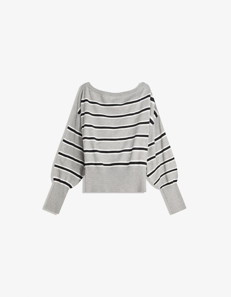 Jersey asimétrico bajo rib