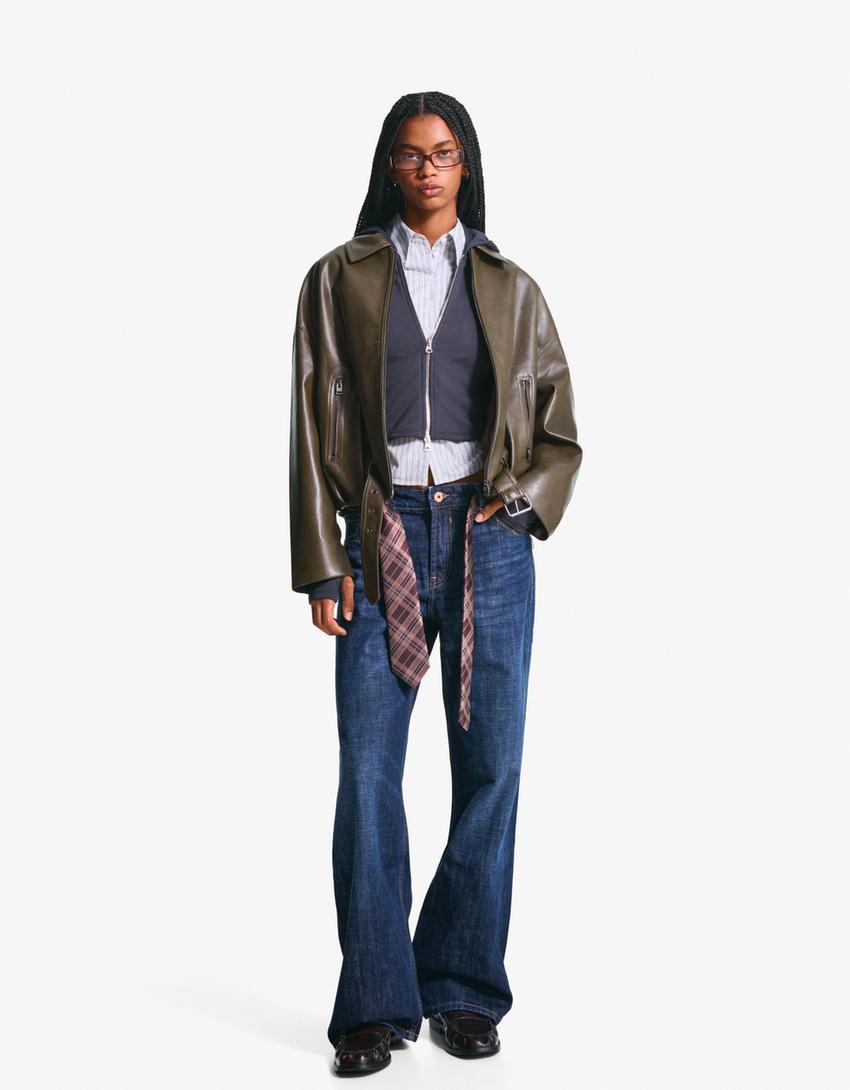 Jeans baggy fit-Bleu