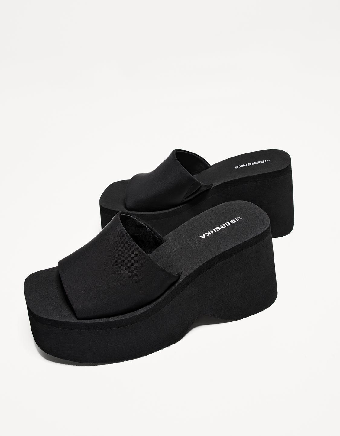 Sandales mules plateforme