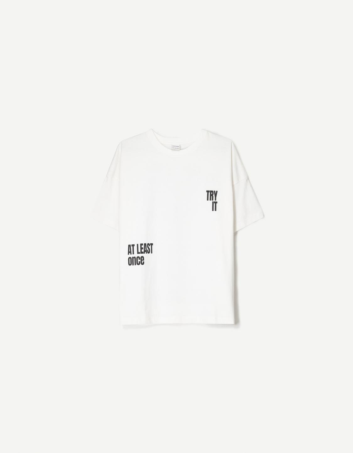 Short sleeve T-shirt with print