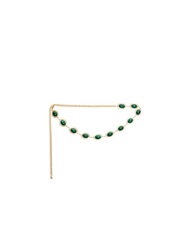 Cinturón cadena medallas