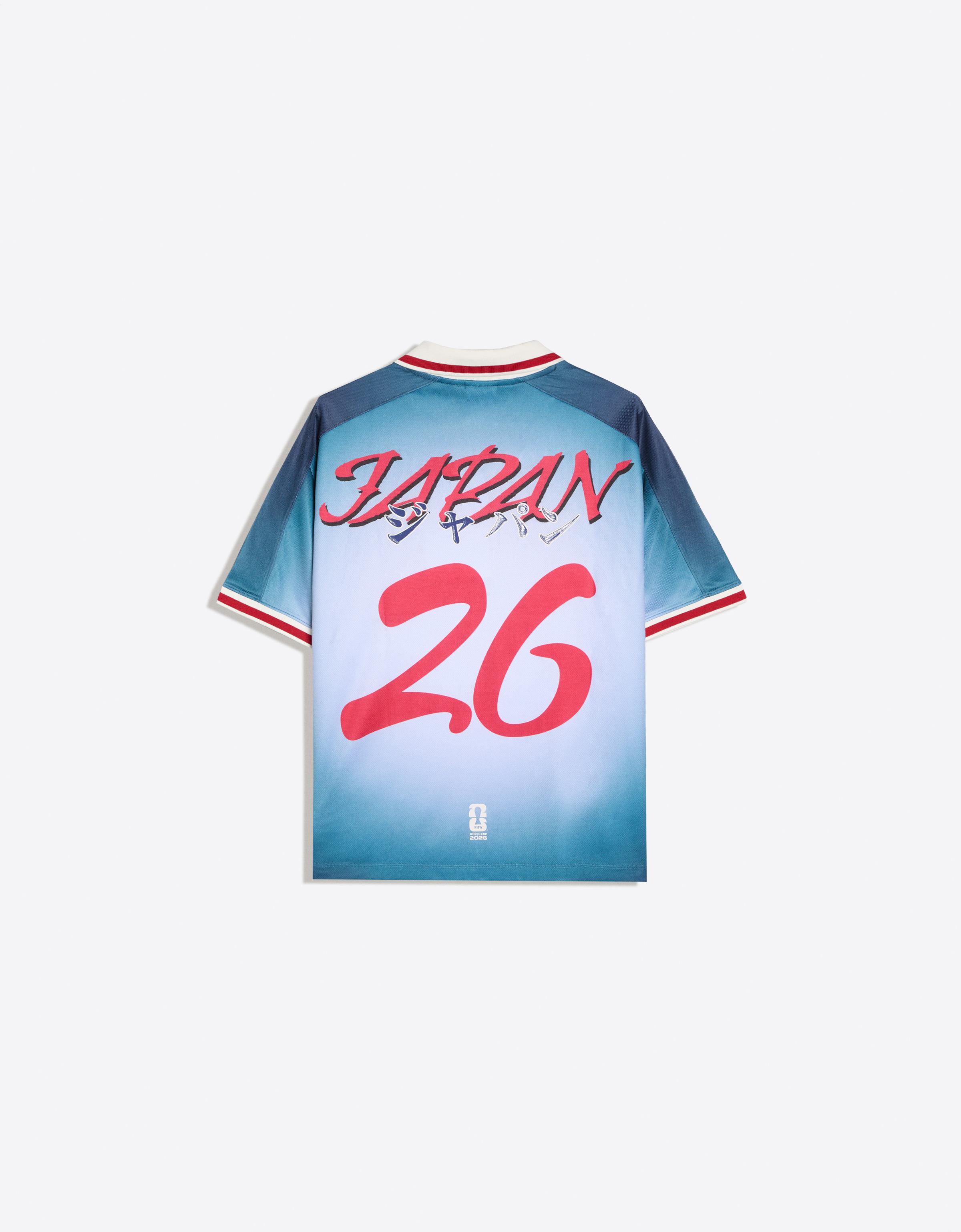FIFA WORLD CUP™ Japan oversize polo shirt — Blue