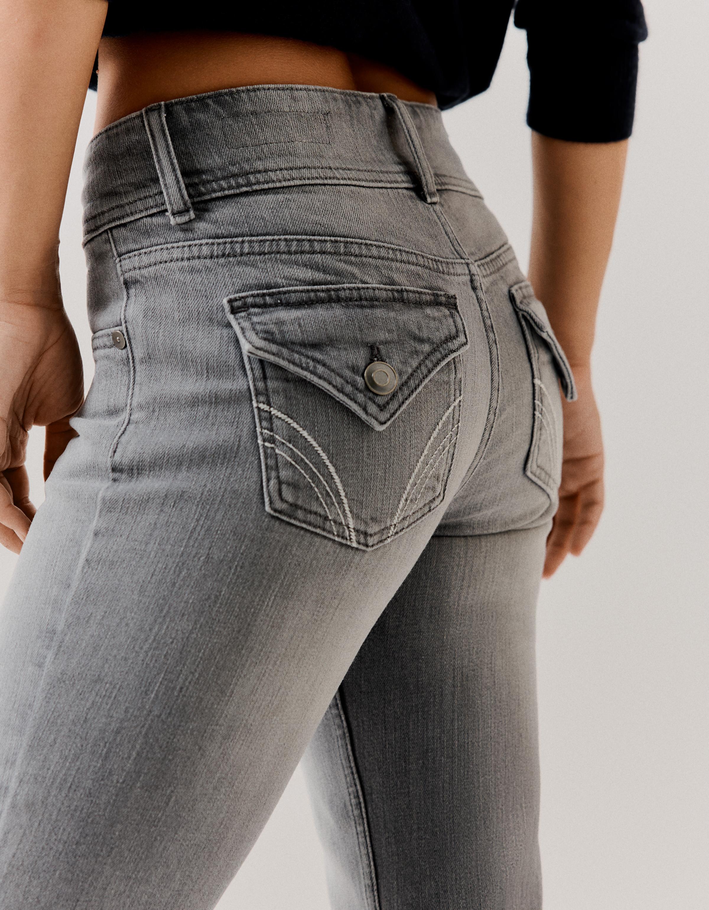 Boot-cut jeans — Grey