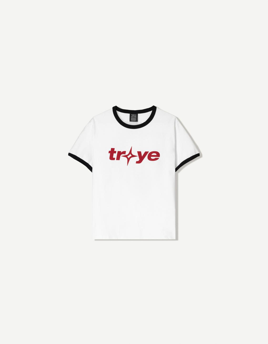 Troye Sivan print short sleeve T-shirt