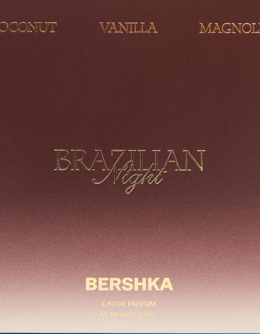 Eau de parfum BERSHKA BRAZILIAN NIGHT 60ml-Marrón