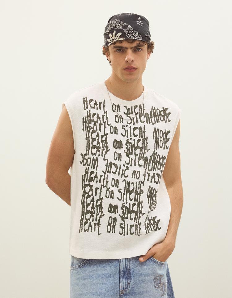 Worker baskılı tişört