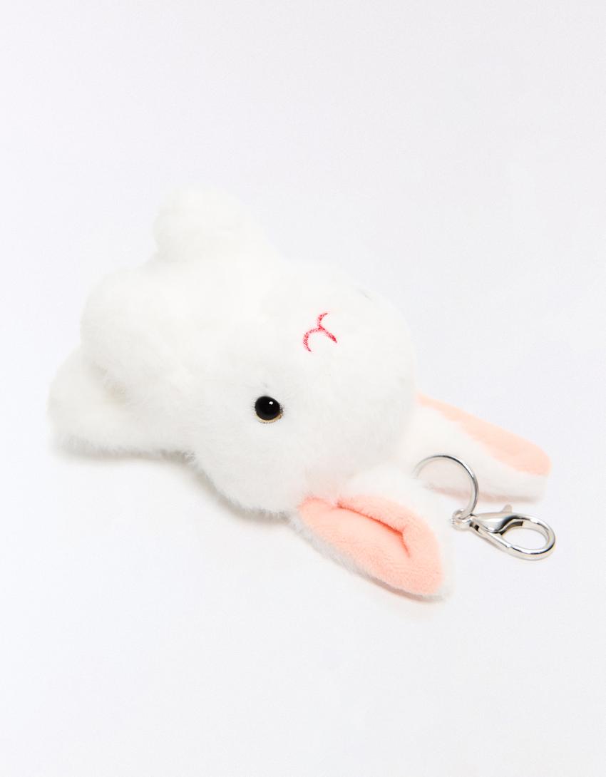 Llavero peluche-Blanco