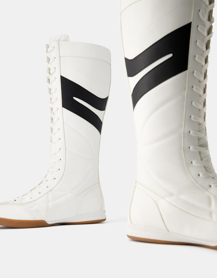 Boxing boots-Multicolored