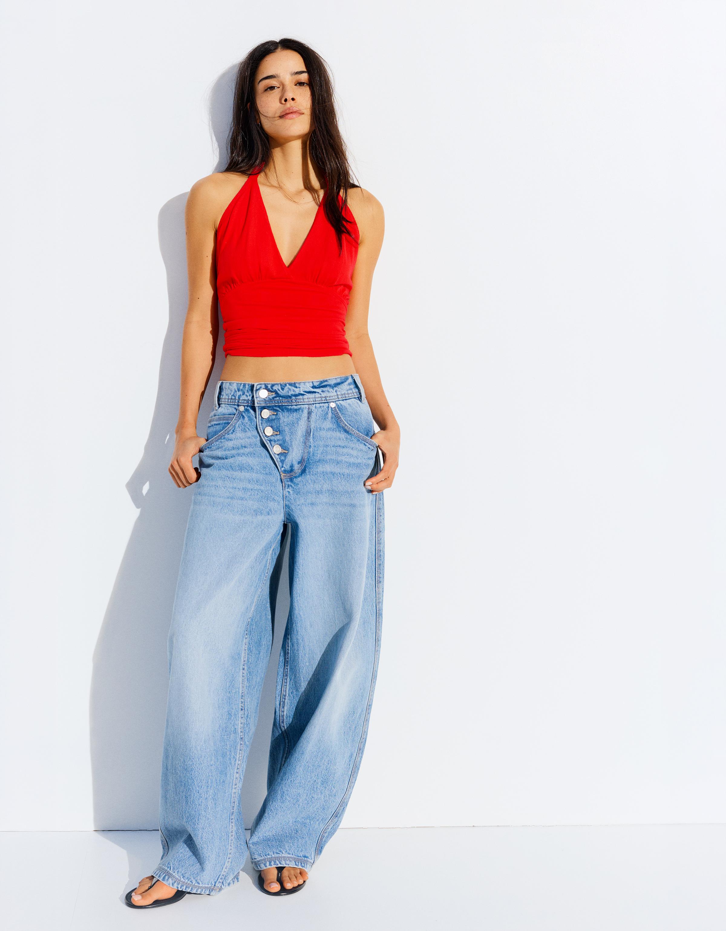 Büzgülü halter top - Görsel 11