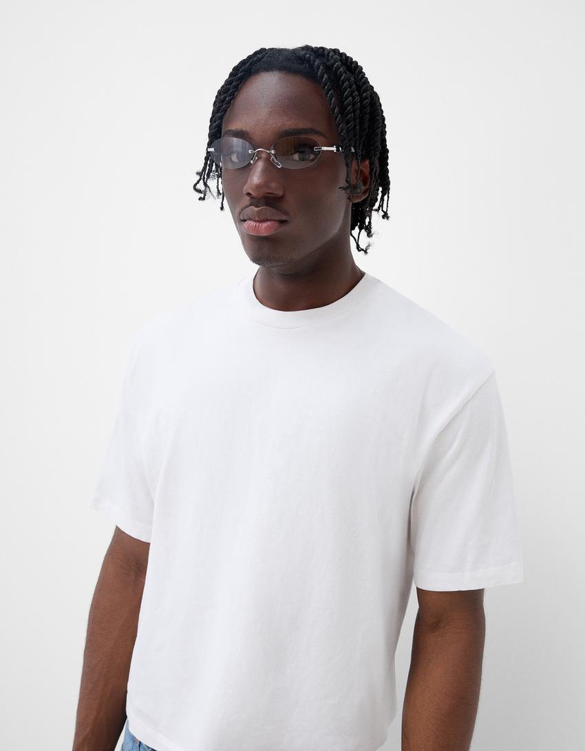 Metallic sunglasses-Grey-3