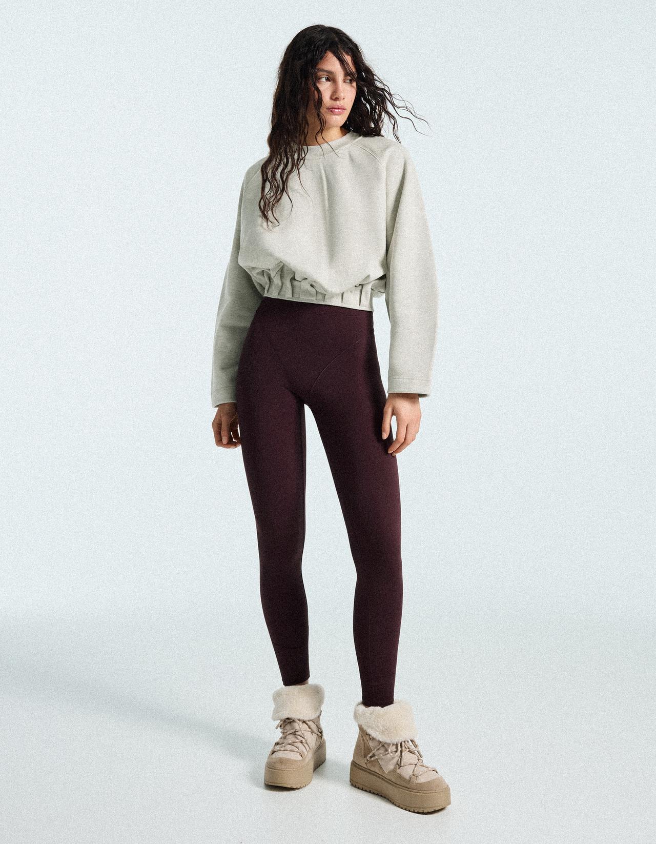 Breathable & Quick-dry technical leggings — Violet