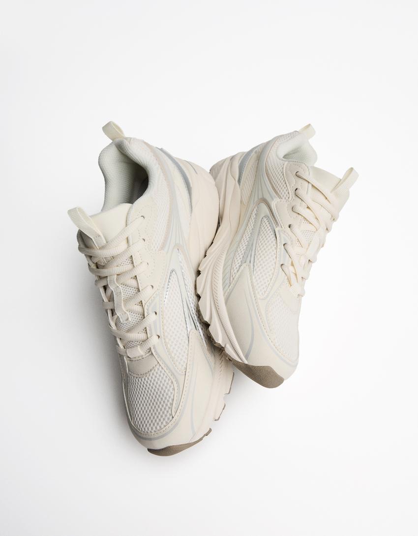 Mehrteiliger Sneaker-Weiss-3