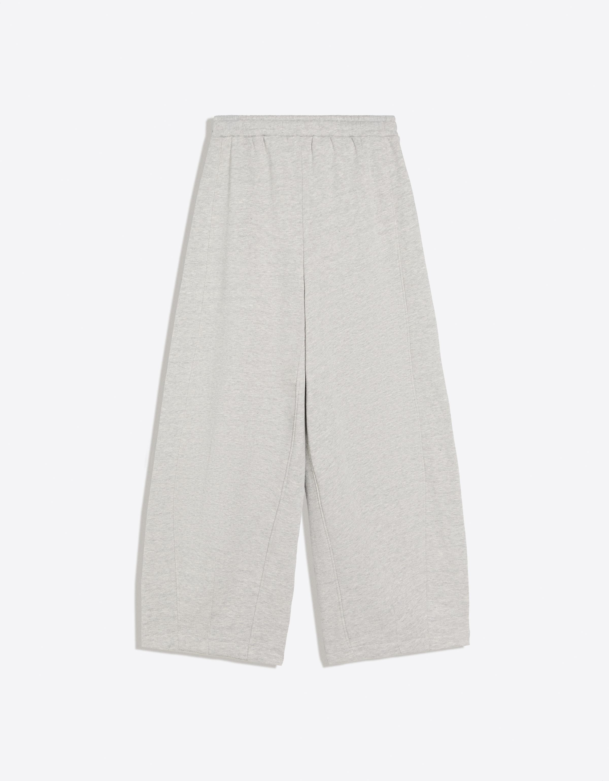 Plush parachute trousers — Grey