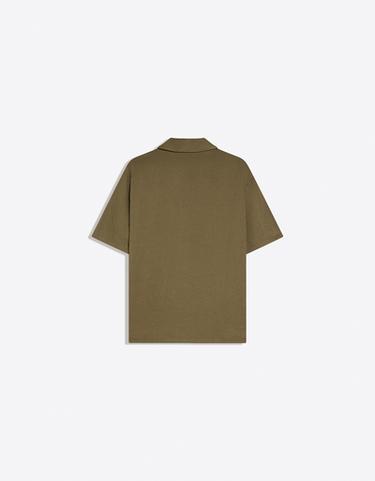 Rustic short sleeve shirt — Khaki 6