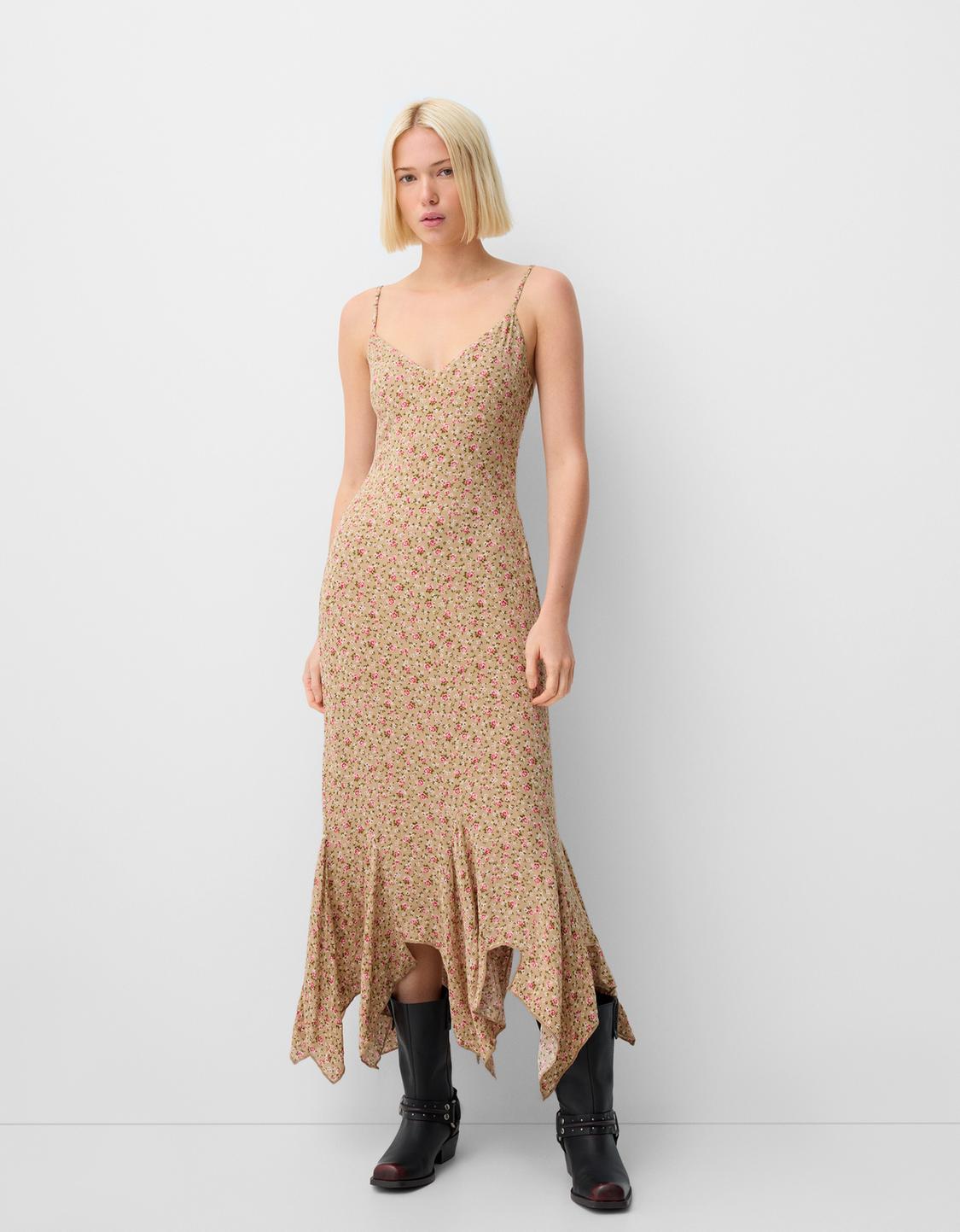 Robes Midi pour Femme | Nouvelle Collection | Bershka